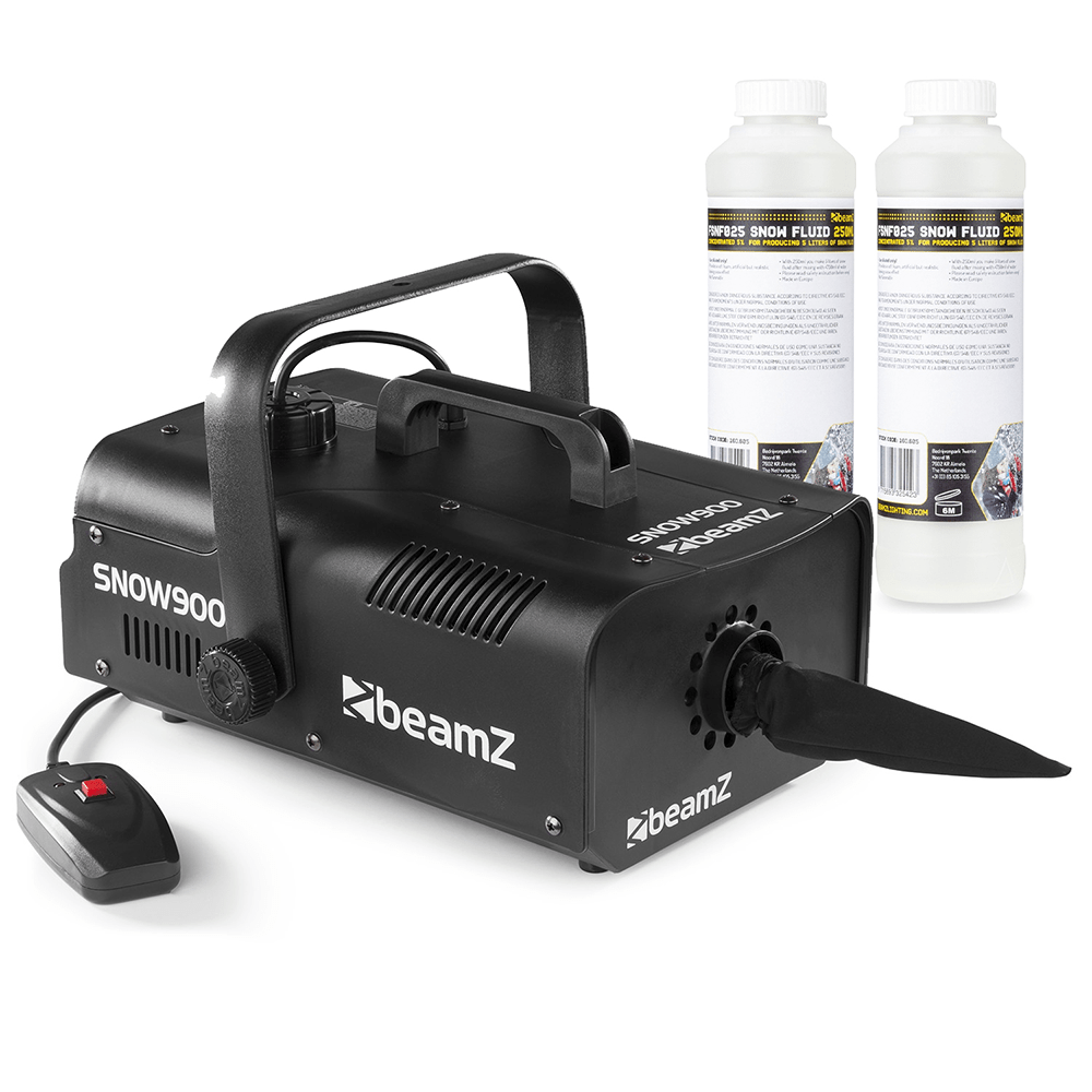 BeamZ SNOW900 Snow Machine with 10L Fluid