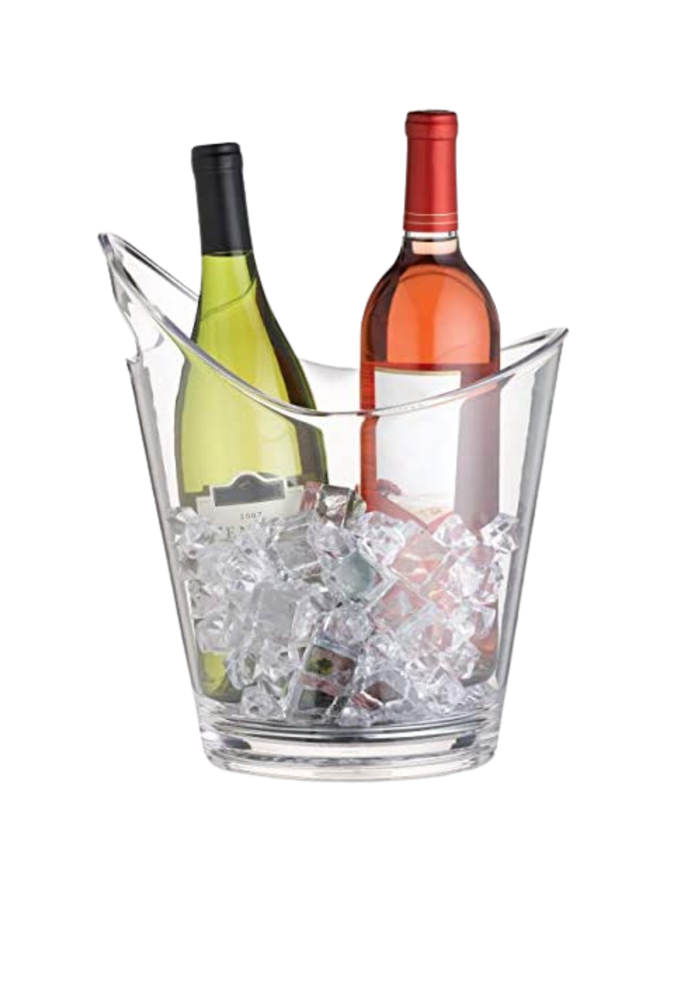 228783 Polycarbonate Clear Ice Bucket 4 Liter Detab Trading LLC