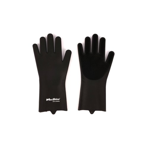 Maxshine Rubber Scrubbing Gloves Detailing Source