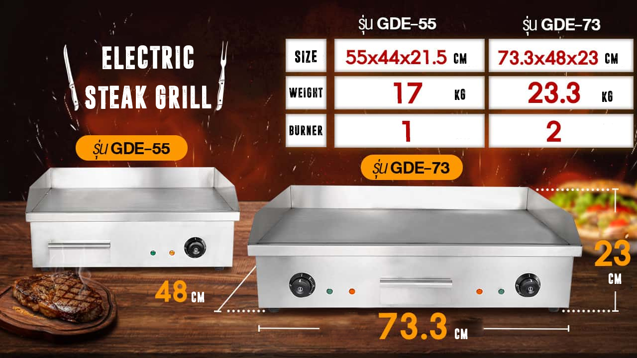Steak Grill Electric Meat Grill Model GDE73 SGE Singapore