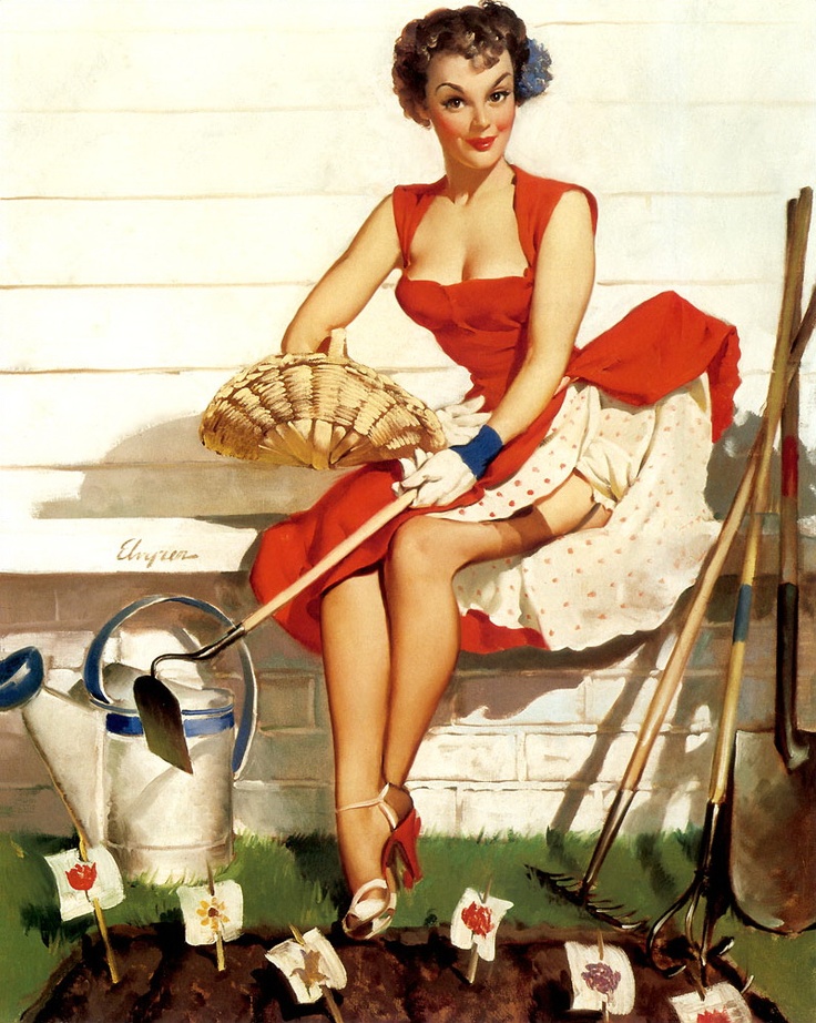 Hilda, 1950s Pinup Girl, Makes Us Very Happy