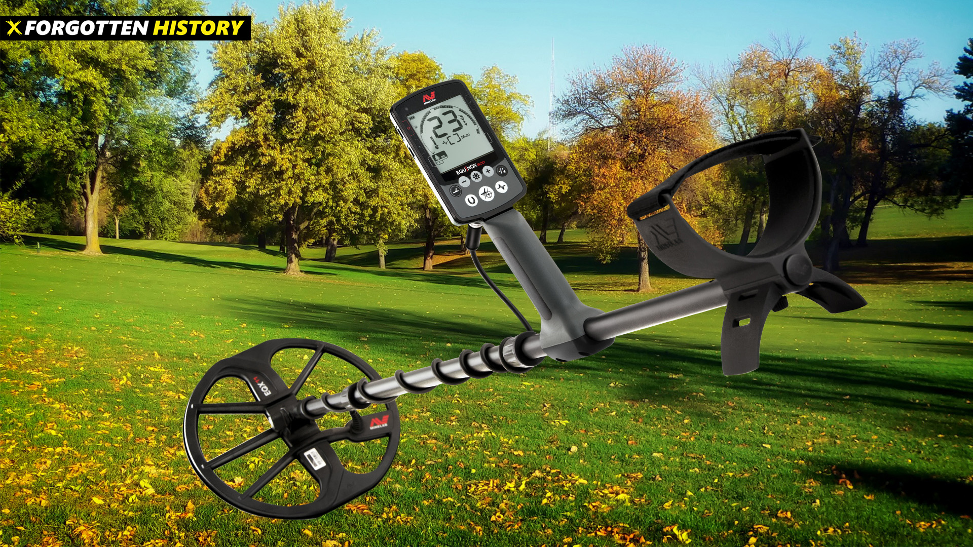 Video Minelab Equinox 800 Park Test • Detect History