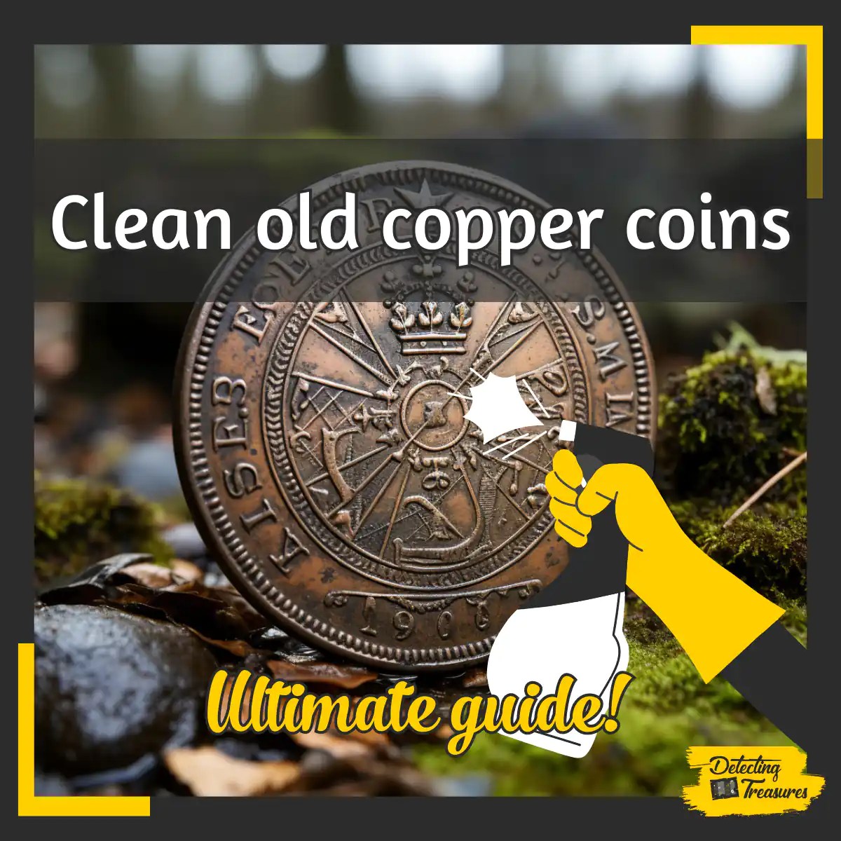7 EASY Ways to Clean Old Copper Coins [2024 Guide!]