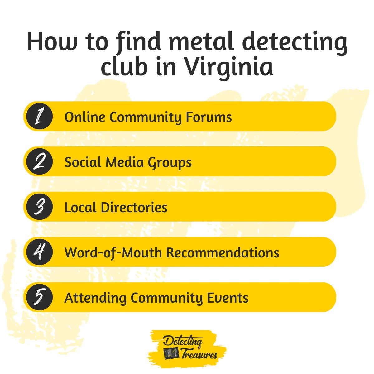 5 Best Metal Detecting Clubs in Virginia [2024 List!]
