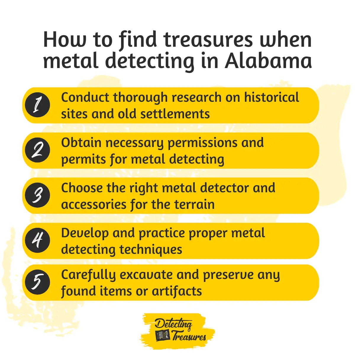 5 Best Metal Detecting Finds in Alabama (2024 List!)