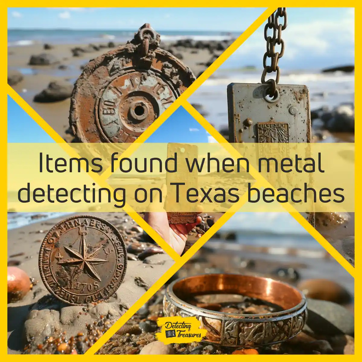 8 Best Beaches in Texas to Metal Detect (2023 New List!)