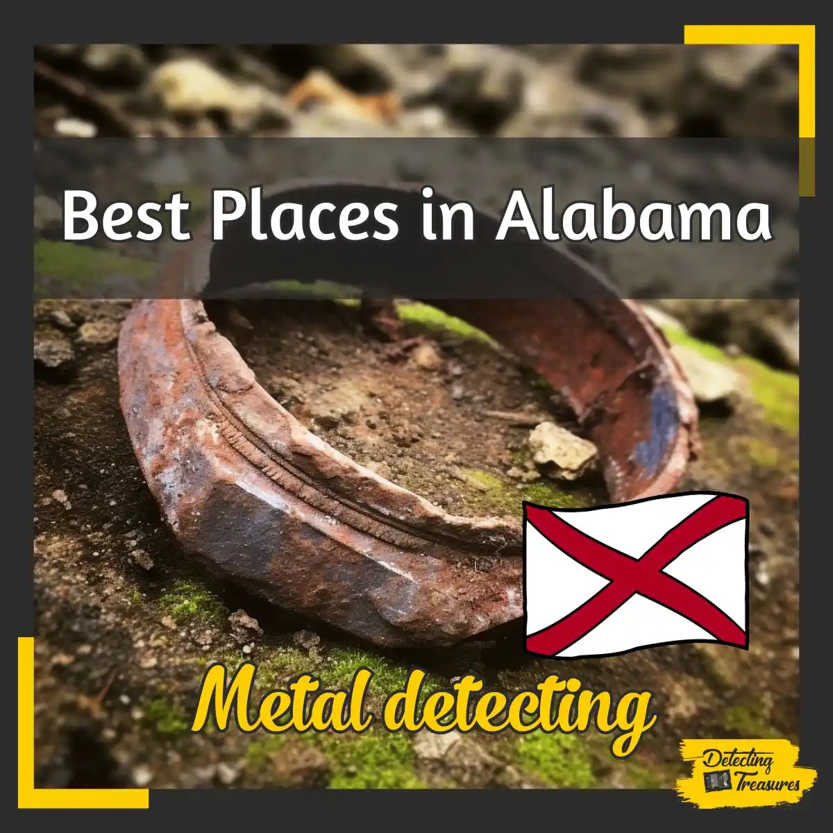 15 Best Places to Metal Detect in Alabama (+ Map) 2024