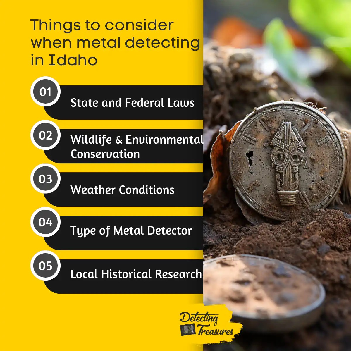 6 Best Metal Detecting Finds in Idaho (2024 NEW List!)