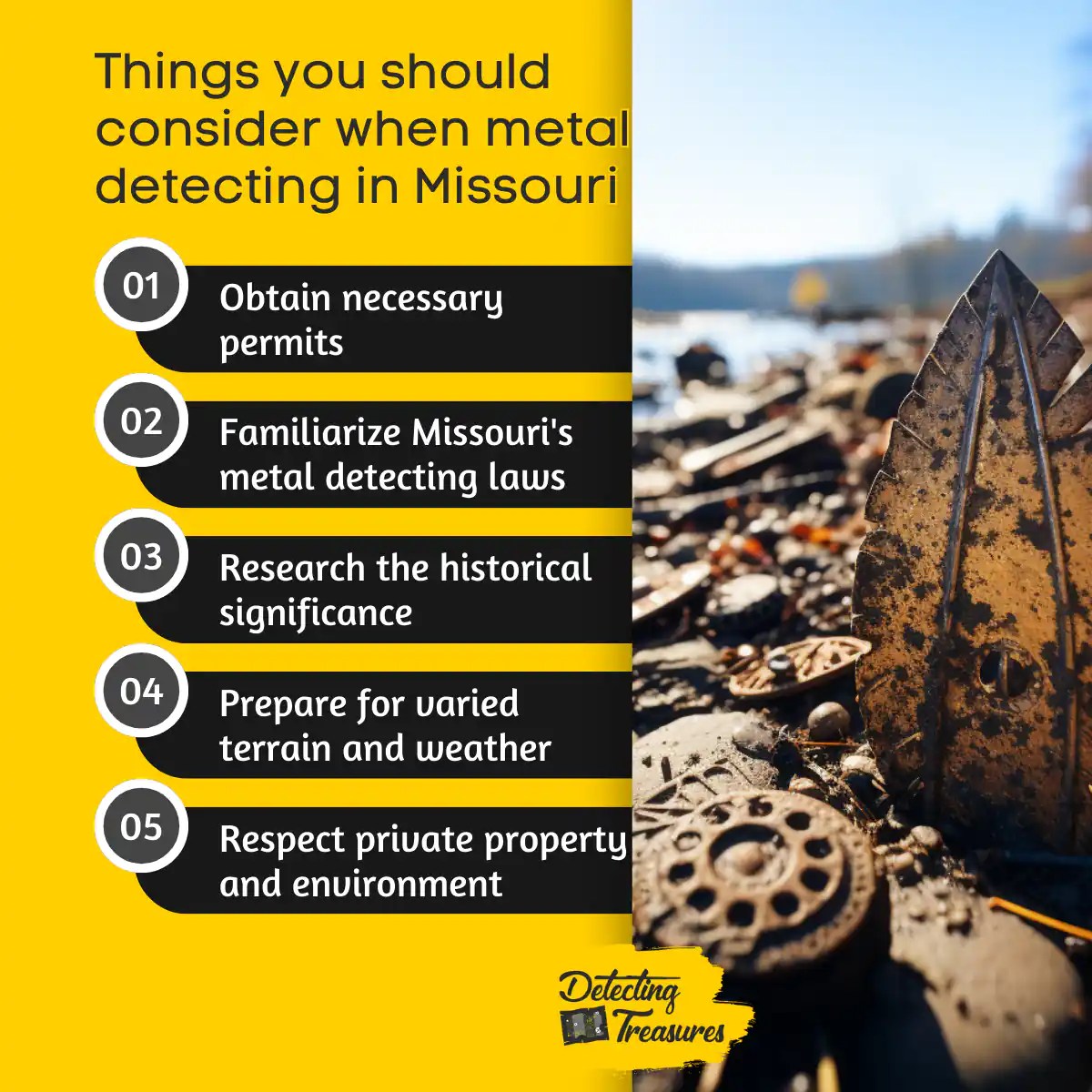 14 Best Places to Metal Detect in Missouri (+ Map) 2023