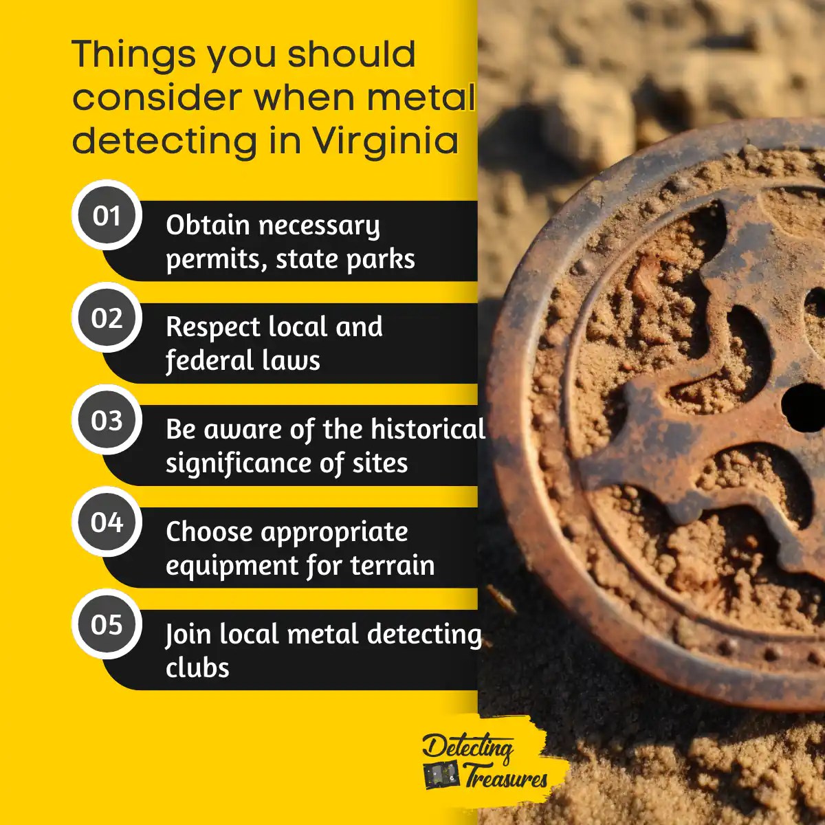 17 Best Places to Metal Detect in Virginia (+ Map) 2024