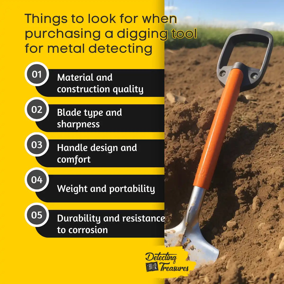10 Best Digging Tools for Metal Detecting (Manually Tested!)