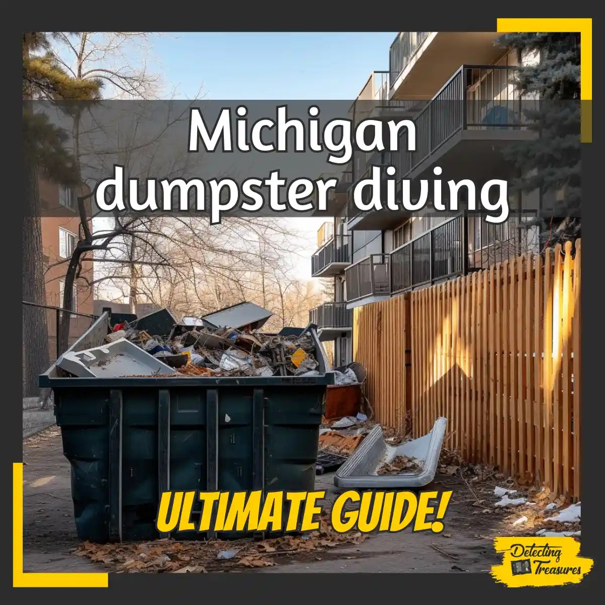 Dumpster Diving in Michigan (Is It Legal in 2024?)