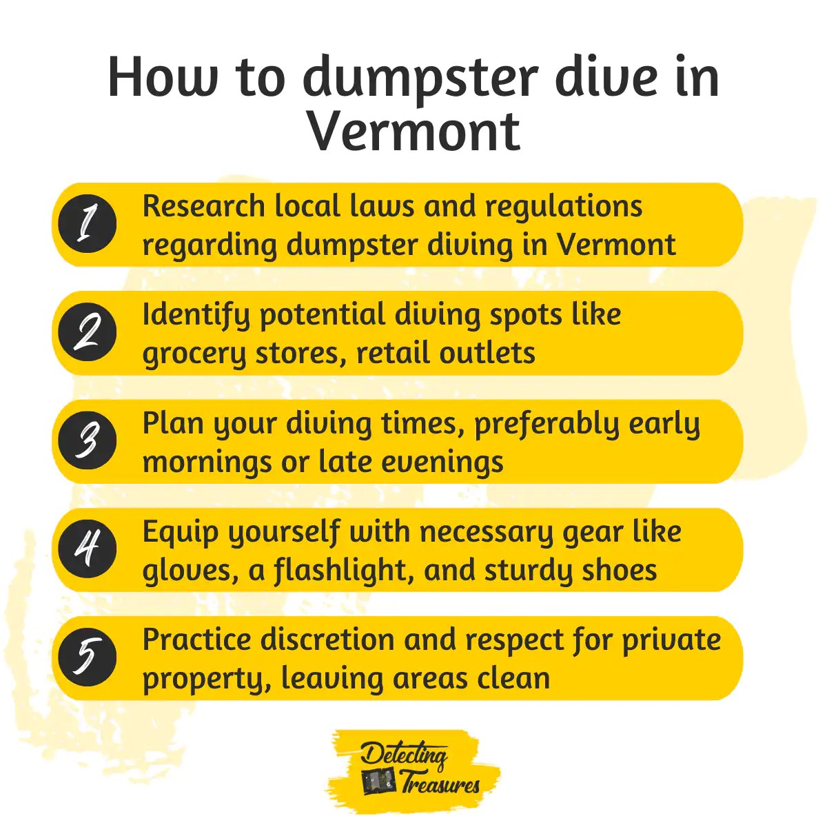 Dumpster Diving in Vermont (Is It Legal in 2024?)