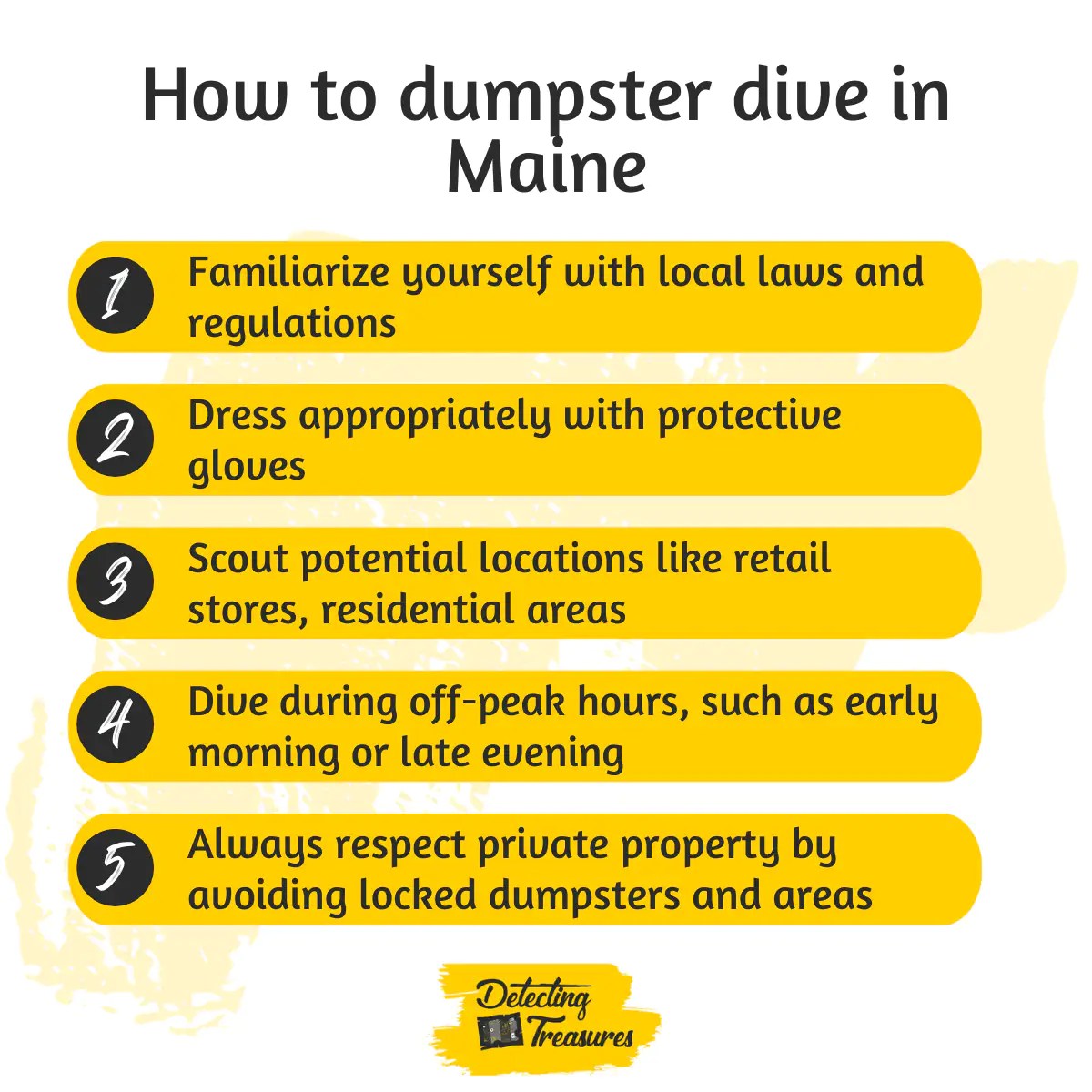 Dumpster Diving in Maine (Is It Legal in 2024?)