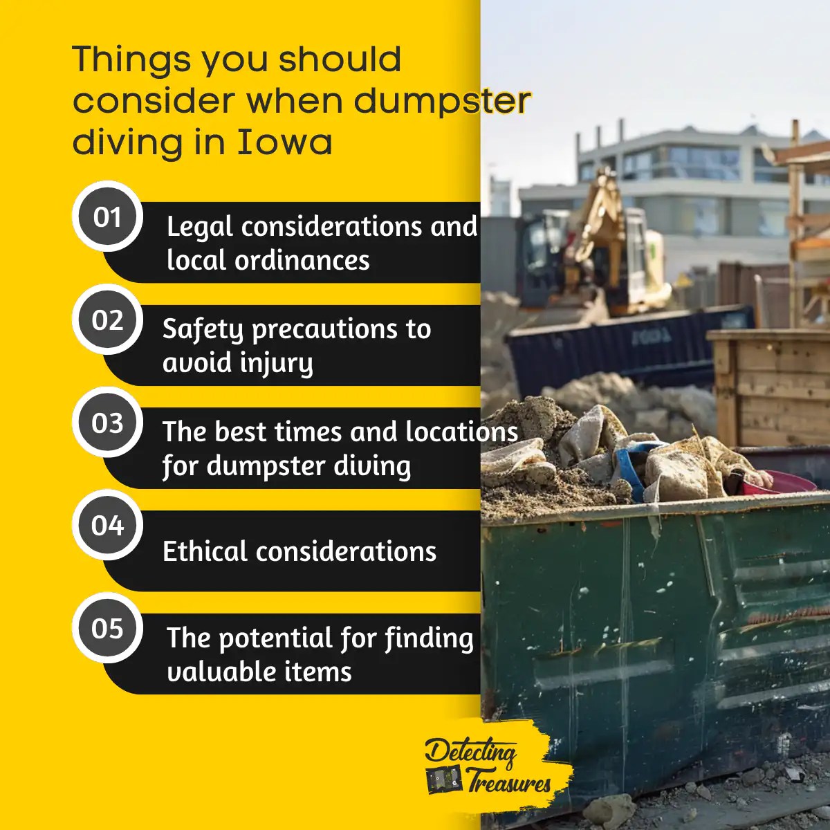 Dumpster Diving in Iowa (Is It Legal in 2024?)