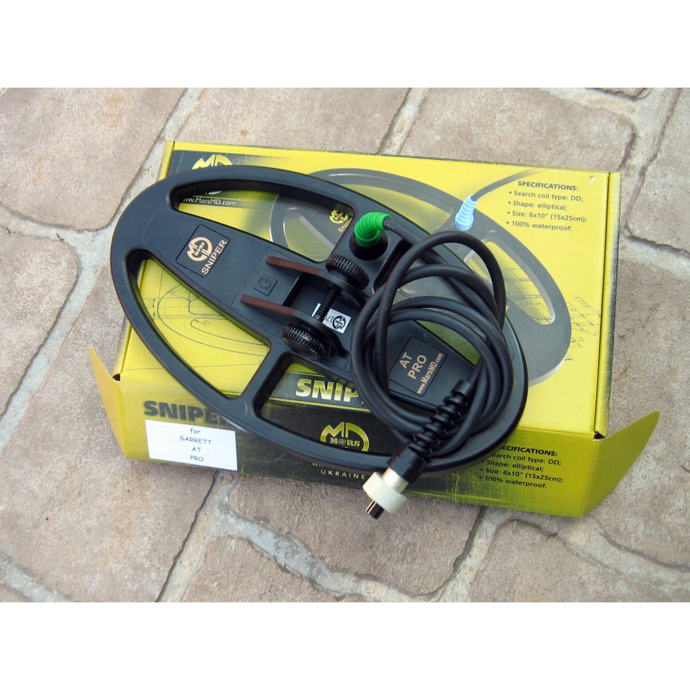 New coil MarsMD Sniper 6x10" for Garrett AT Pro/AT Gold