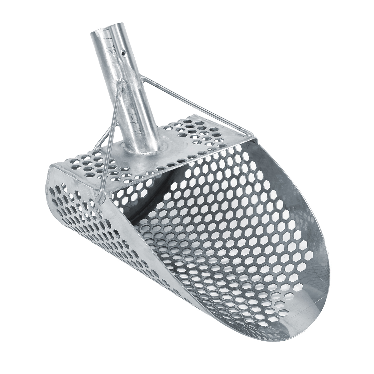 Dune Loch Ness 12" x 8" Stainless Steel Metal Detector Sand Scoop