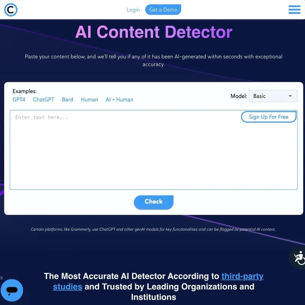 Copyleaks - AI Detector | DetectorTools.ai