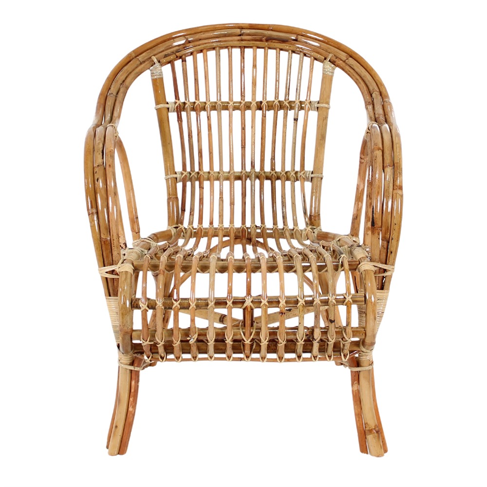 Silla de Rattan Fibra Natural DALIA DETERRAZA