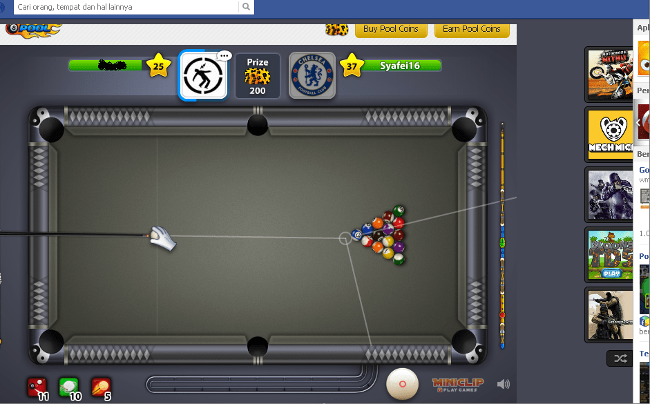 Cara Cheat 8 Ball Pool Garis Panjang Mudah Ampuh