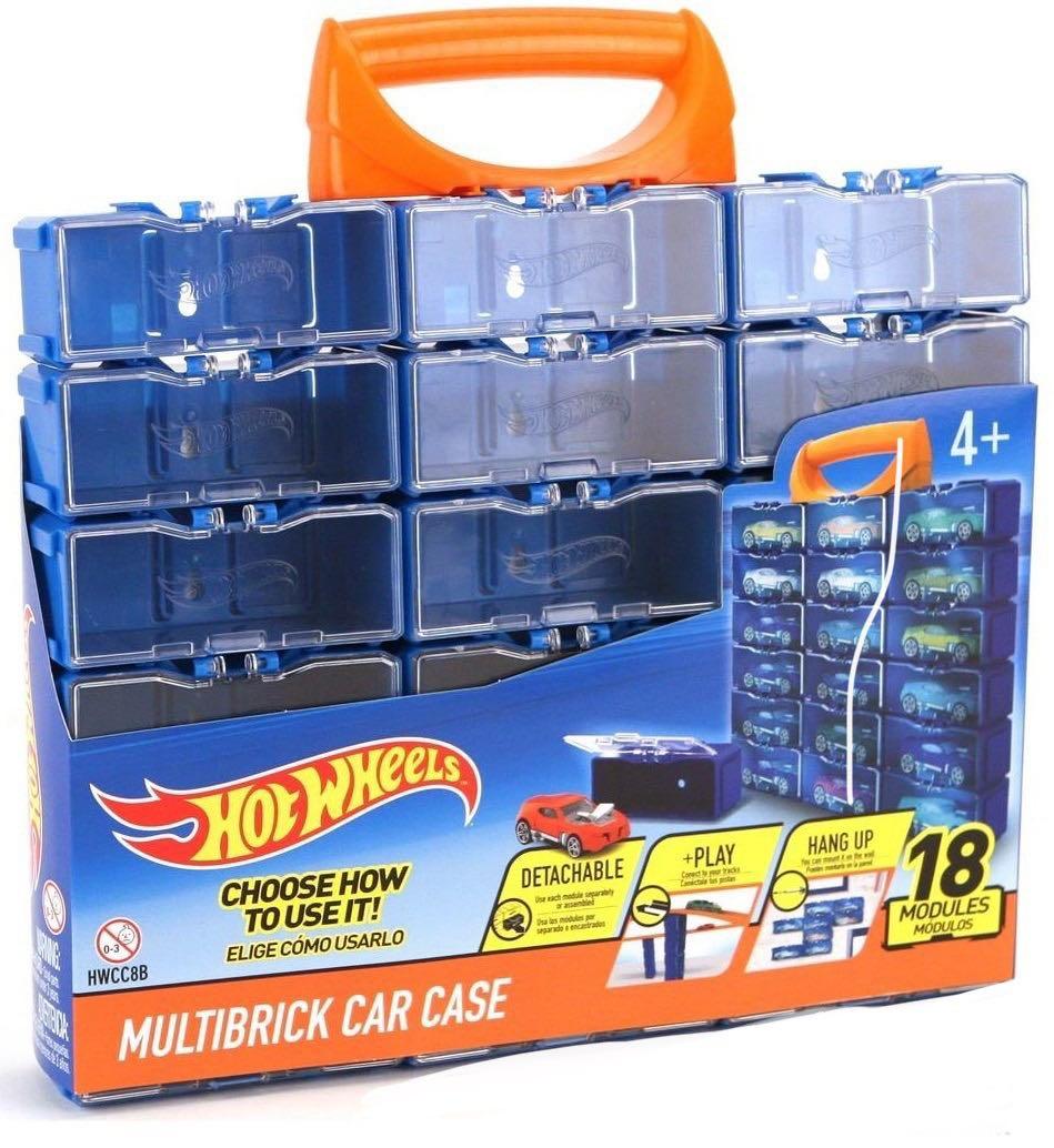 Hot Wheels Car Case Multibrick PACK X 18 Modules de Tombe Trading B.V.