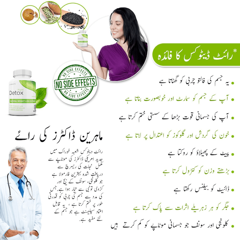 Right Detox 100 Natural Weight Loss Extract