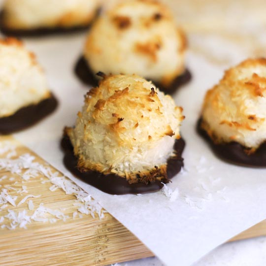 coconut macaroons sweetened condensed milk