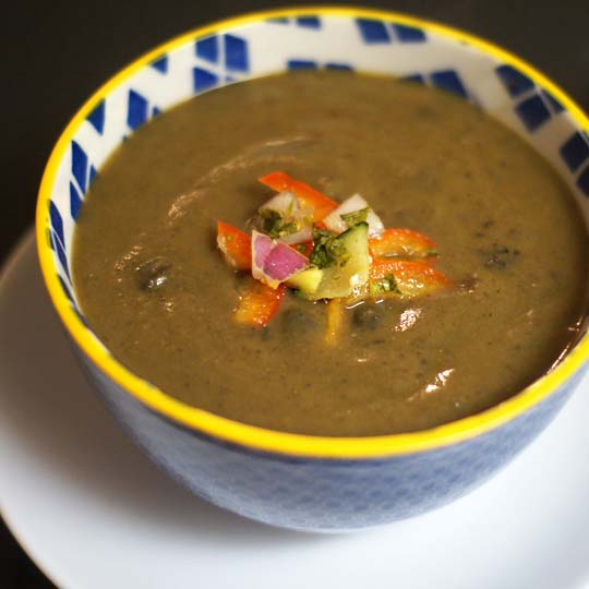 Panera Black Bean Soup Detoxinista