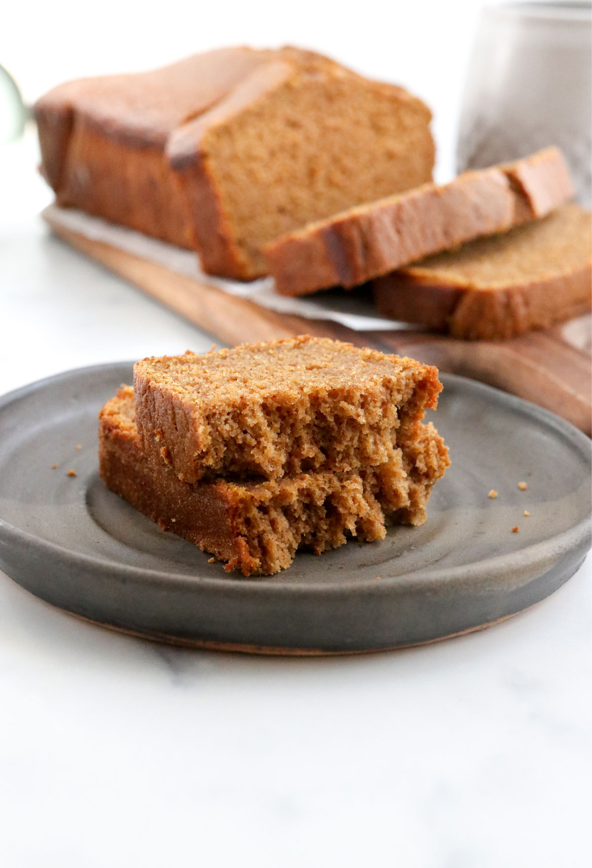 Oat Flour Pumpkin Bread Detoxinista