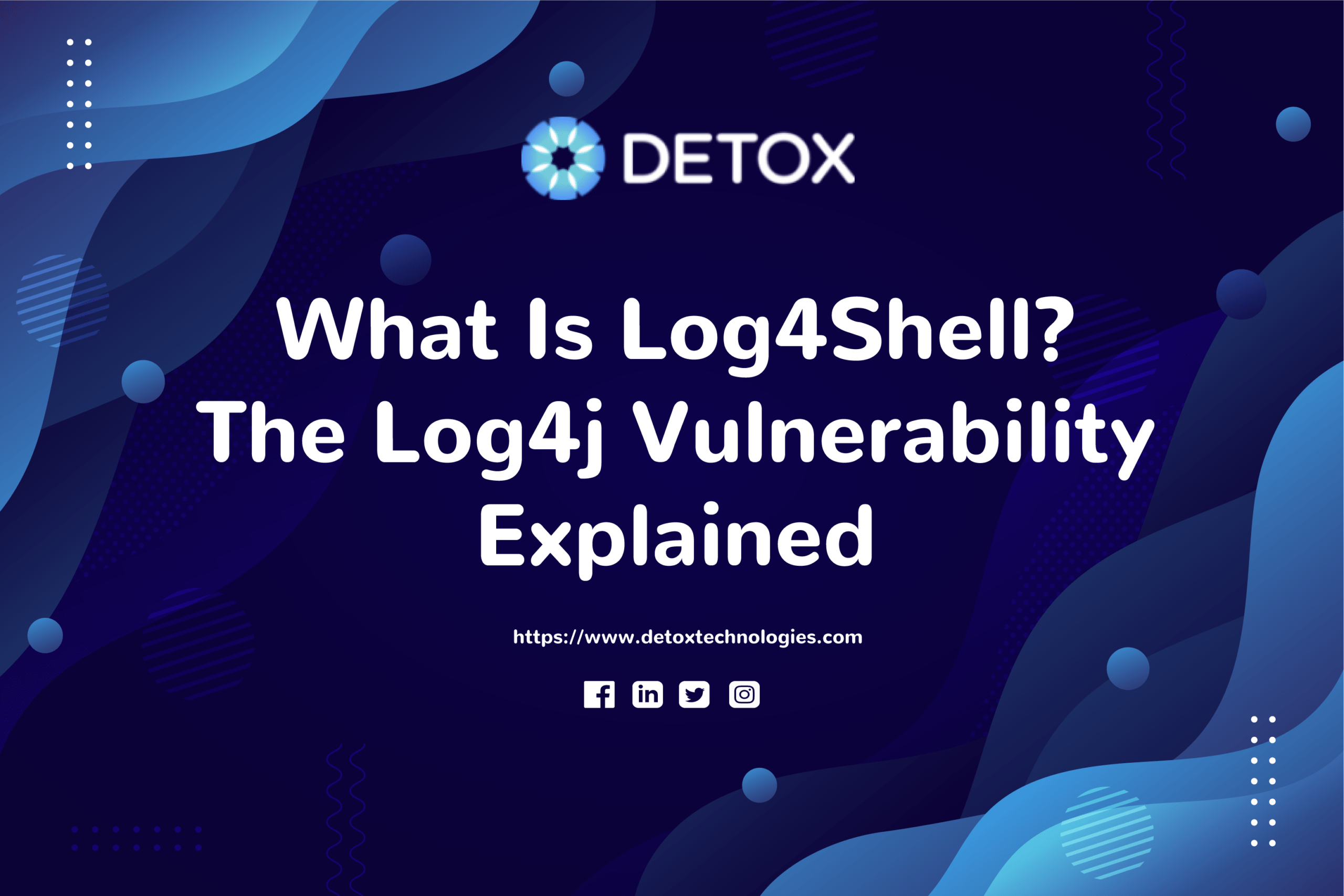 What Is Log4Shell? The Log4j Vulnerability Explained Detox Technologies
