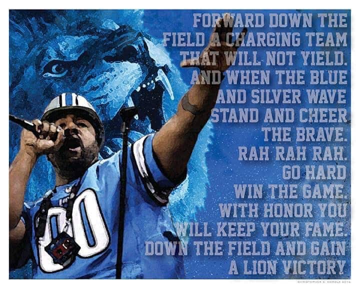 Gridiron Heroes The Detroit Lions official fight song [Video