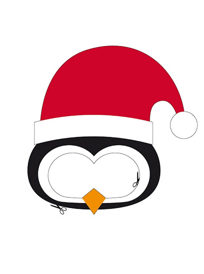 Christmas Penguin Mask Template Free Printable Papercraft, 41 OFF