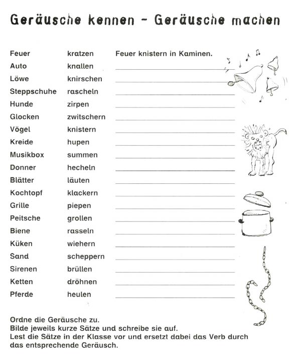 Deutsch für Anfänger Wortschatz üben Журнал «Немецкий язык» № 11/2009