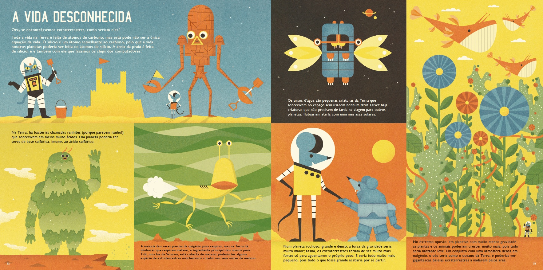 “O Professor Astrogato nas Fronteiras do Espaço” Dominic Walliman e