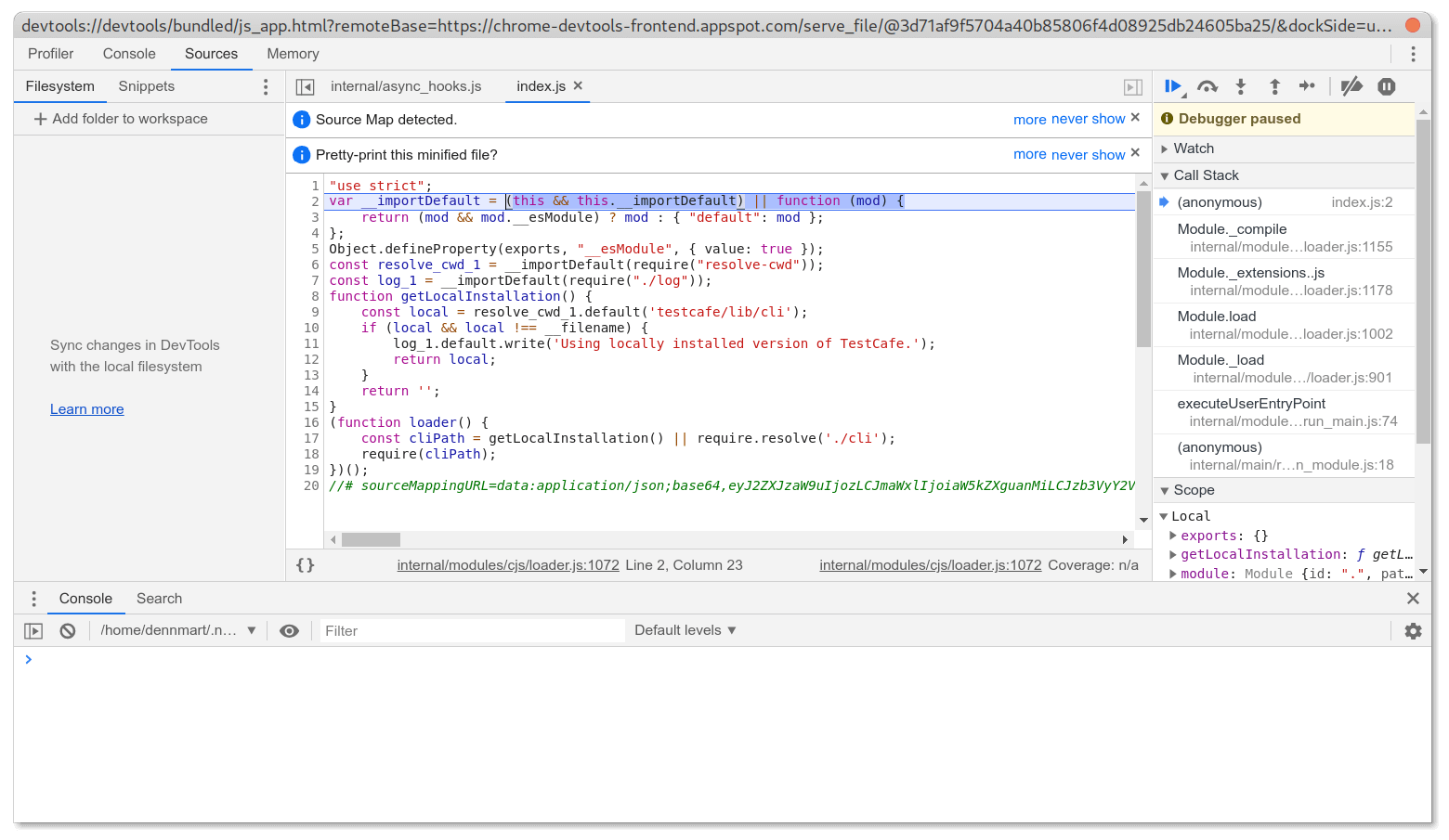Using the Node.js Debugger for Your TestCafe Tests Dev Tester