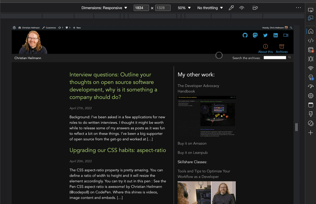 Microsoft Edge now allows you to simulate dark, light, high contrast