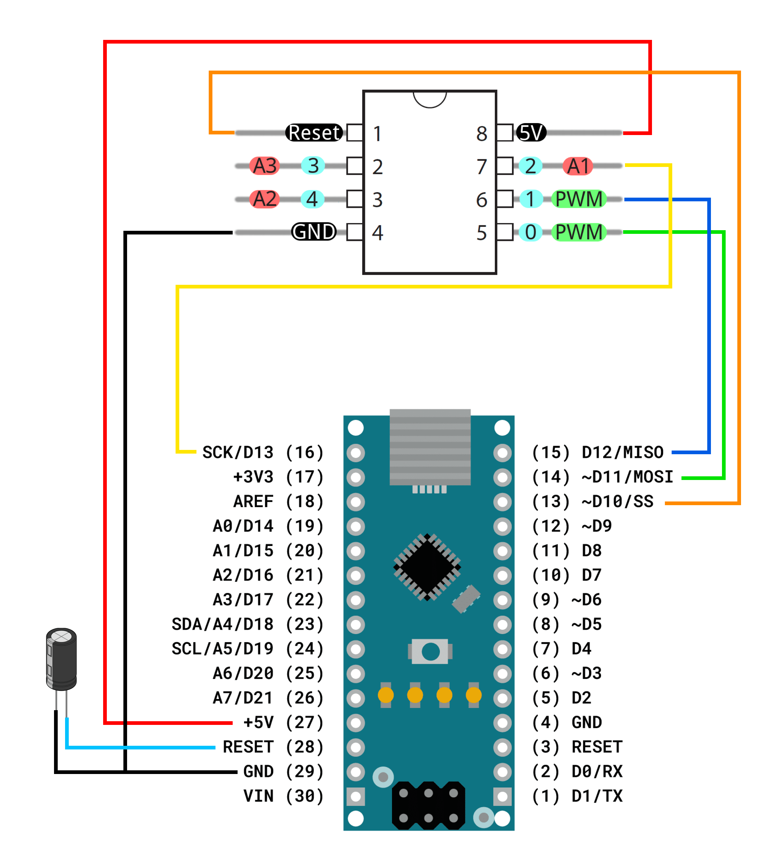 GitHub DarioCasciato/PlatformIOATtiny85ProgrammingwithArduino