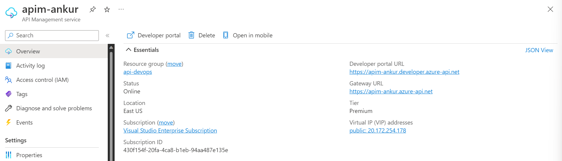 GitHub ankurcharan/azureapimanagementdevops this repository