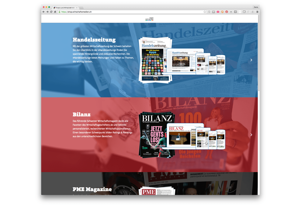 Axel Springer Subscription Section 38one 38one