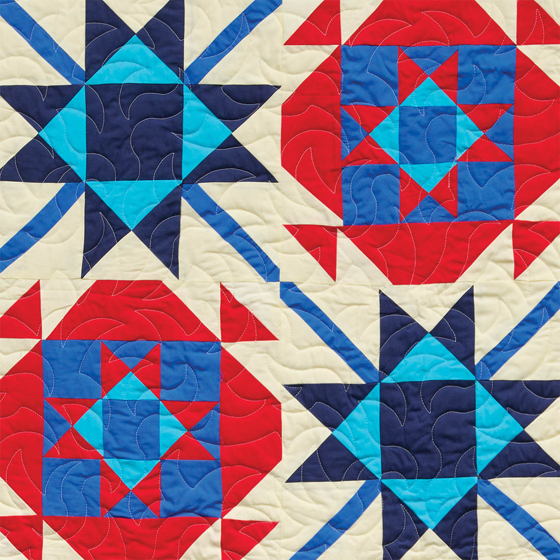 Fireworks Quilt American Quilter's Society