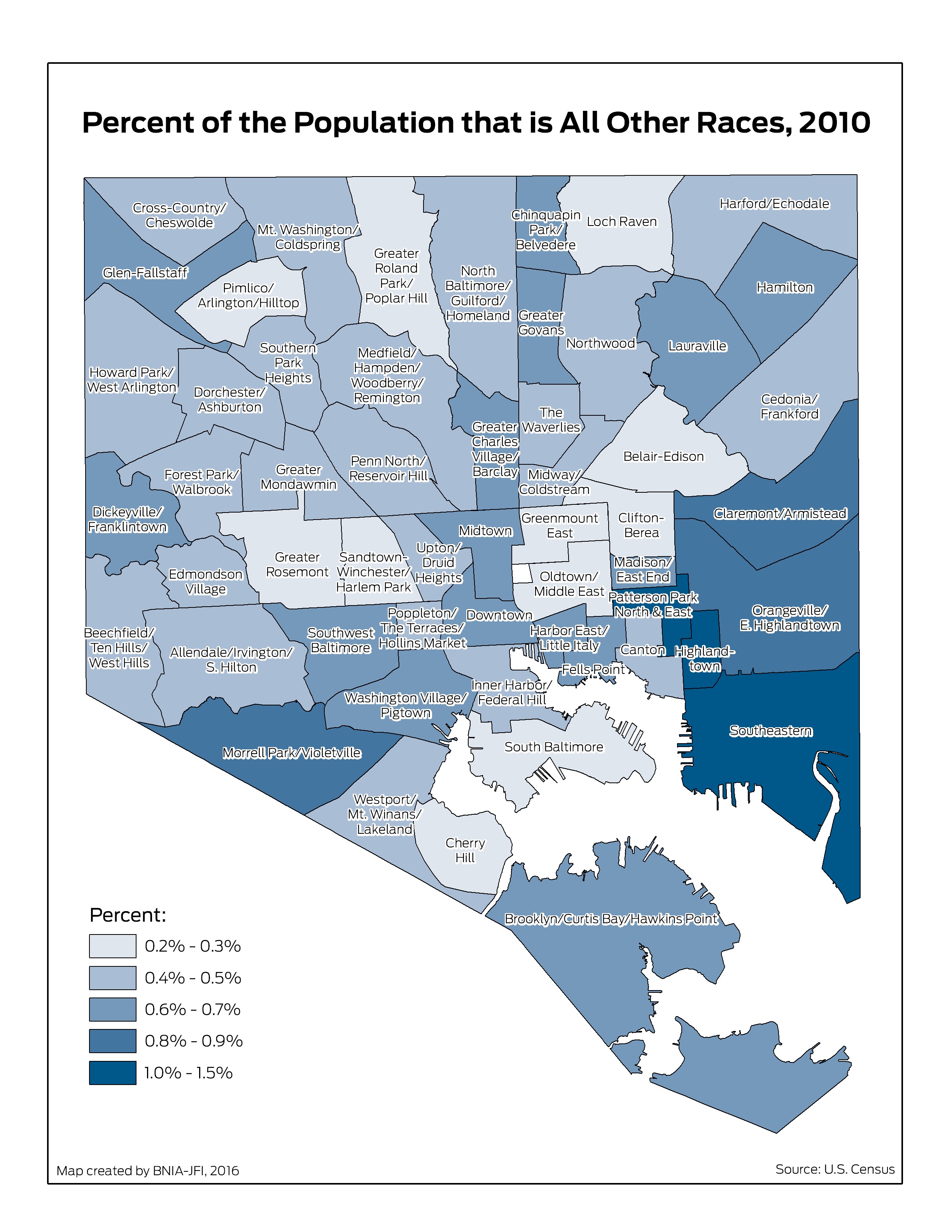 Gallery Vital Signs 14 Census Demographics Maps BNIA Baltimore