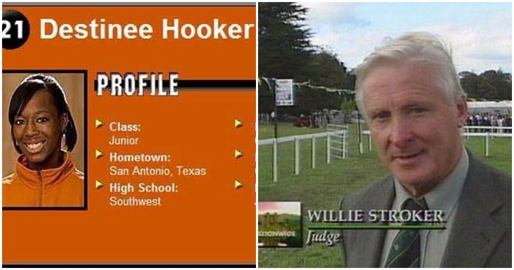 13 People With The Funniest Names Ever Page 2 of 3 Do You Remember?