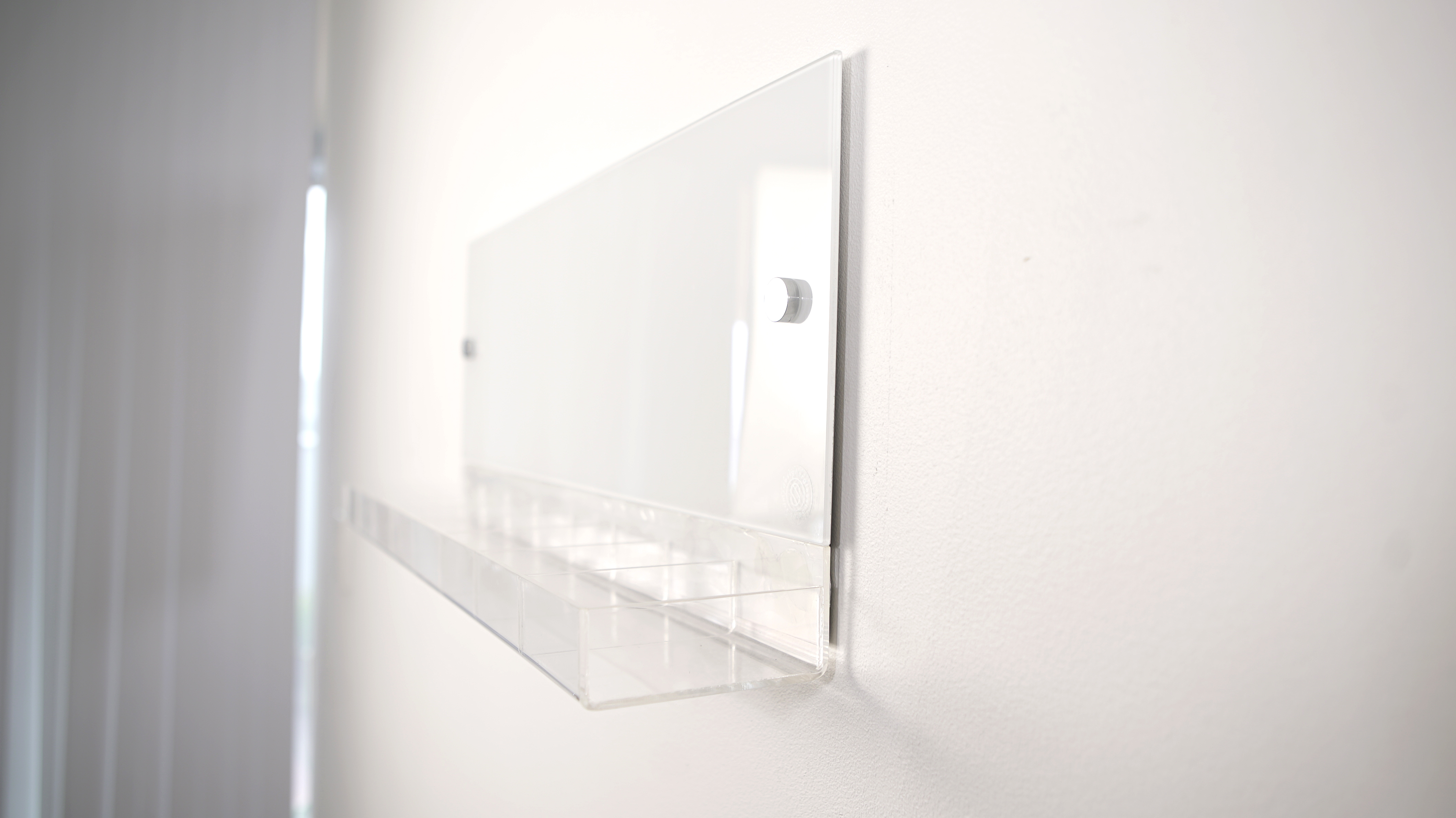 Glassboard Keyholder SilverScreen Glass Whiteboards
