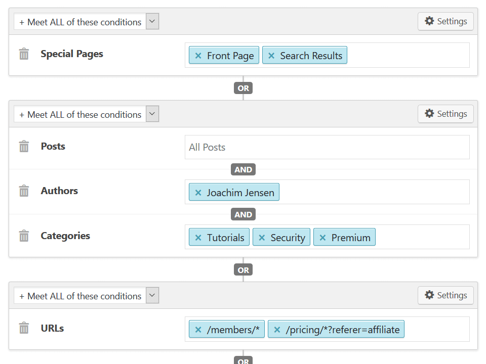 Best WordPress Widget Area Plugin Content Aware Sidebars