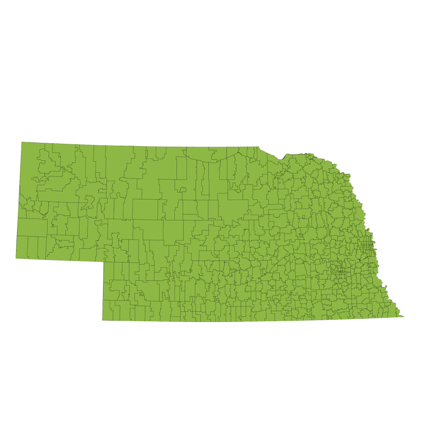 Nebraska Service Area Coverage Location Services