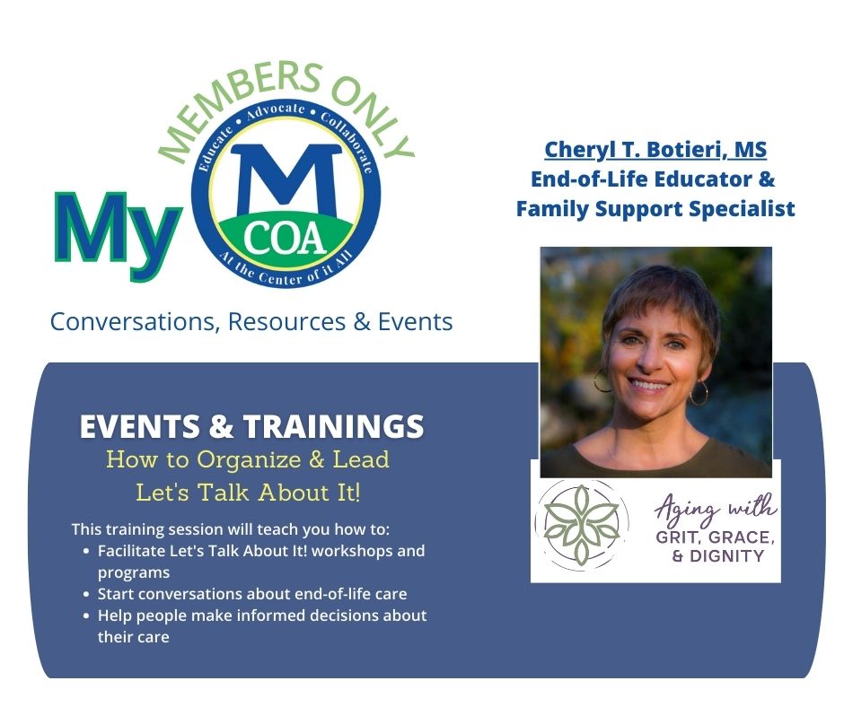 Education and Training Massachusetts Councils on Aging