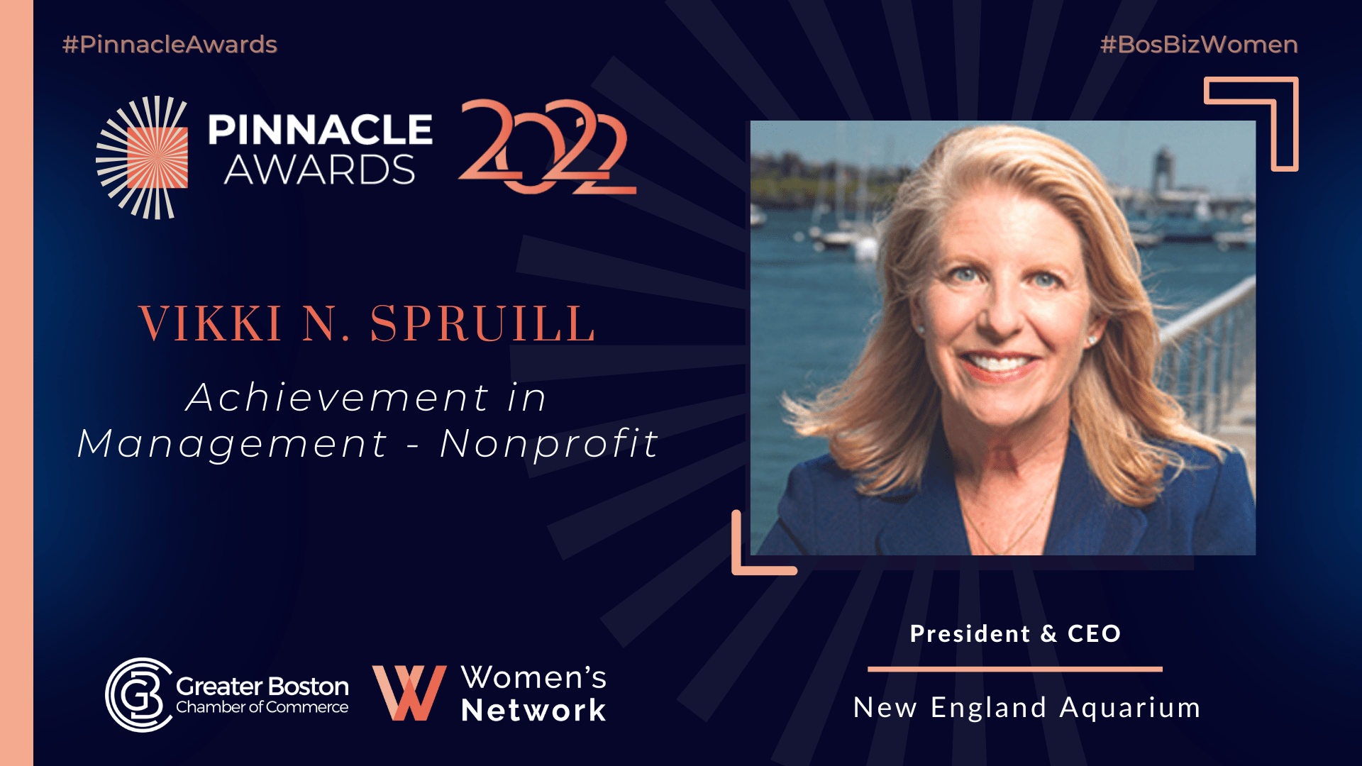 New England Aquarium President and CEO honored with prestigious