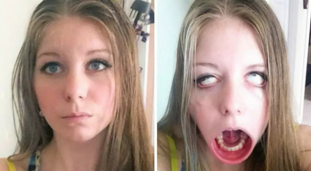 21 Ragazze confrontano i Selfie messi su Instagram con quelli sul loro