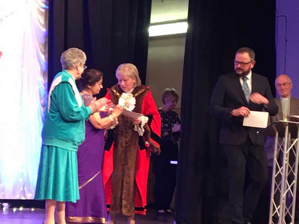 Mayor s community Award on 22 March 2018 in Town Hall Redbridge