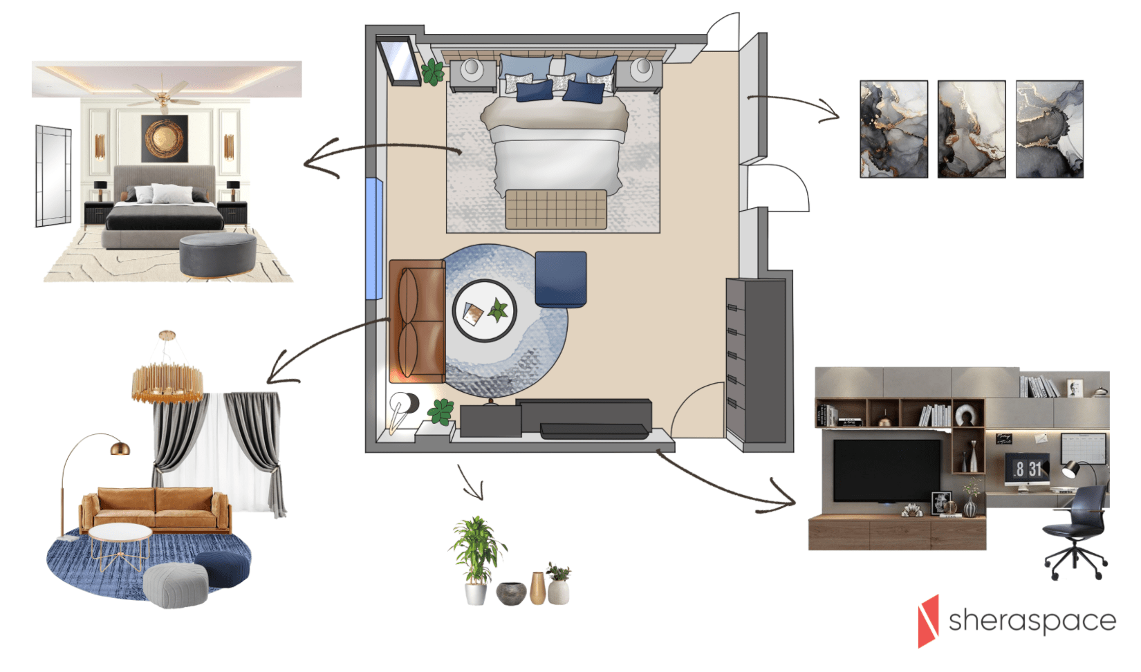 Personalised Online Interior Design Consultation Sheraspace